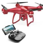 Holy Stone HS100 Drone with GPS 1080P Camera for Adults Color Red