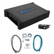 Rent to own Rockville DBM12 2000w 2-Ohm Marine/Boat Mono Amplifier+Bass Remote+Amp Wire Kit