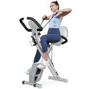 Rent to own Pooboo Magnetic Elliptical Training Machine Cross Trainer with Heart Rate Sensor LCD Monitor, Smooth Quiet Driven for Home Gym Office