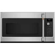 Rent to own GE Cafe 2.1 Cu. Ft. Over-the-Range Microwave Oven, Stainless Steel
