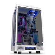 Rent to own Thermaltake The Tower 900 Snow White Full Super Tower Water Cooling Computer Chassis - CA-1H1-00F6WN-00