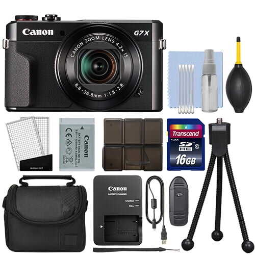 Rent to own Redtag Camera Canon PowerShot G7x Mark II 20.1MP Digital Camera 4.2x Optical Zoom + 16GB Kit