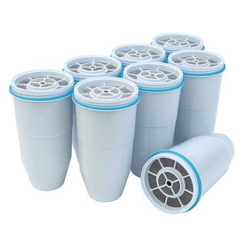 Rent to own ZeroWater - Filters for Water Filter Pitchers (8-Pack) - White
