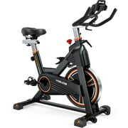 Rent to own YOSUDA Magnetic Resistance Exercise Bike- Indoor Cycling Bike Stationary with Comfortable Seat Cushion, Silent, 350 lbs Weight Capacity