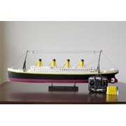 Rent to own Radio Control Rc Sea Jumbo Cruise Ship Remote Control Large 3d Titanic Ship Boat with Light 30" 1:325 Titanic Electric RTR Rc Boat Bt325