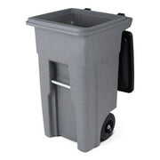 Rent to own Toter 32 Gallon Trash Can Graystone with Wheels and Lid