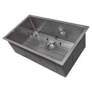 Rent to own ZLINE Meribel 30 Inch Undermount Single Bowl Sink in DuraSnow Stainless Steel (SRS-30S)