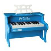 Rent to own Schoenhut Blue Digital Piano - Digital Blue Keyboard Piano - Tabletop Learn to Play Piano - Grand Piano for Kids and Toddlers - Baby Grand Piano Develops Memory