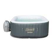 Rent to own Coleman SaluSpa 4 Person Square Portable Inflatable Hot Tub & 6-Pack of Filters