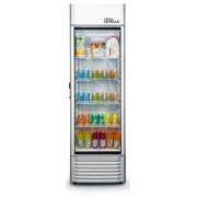 Rent to own Premium Levella 12.5 Cubic Foot Commercial Display Refrigerator 1-Glass Door Beverage Merchandiser in Silver