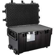 Rent to own Eylar XXXL 32" Transport Roller Gear, Camera, Tools, Equipment Hard Case Waterproof w/Foam Black