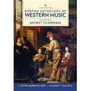 Rent to own Norton Anthology of Western Music (Edition 8) (Other)