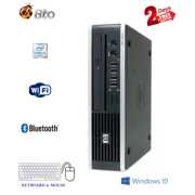 Rent to own Work from home Ultra Slim HP 8200 Desktop USFF Mini Computer Intel Core i5 Processor 4GB Ram, 500GB HDD, Bto Wi-Fi Adapter, Bluetooth, Windows 10 Renewed PC