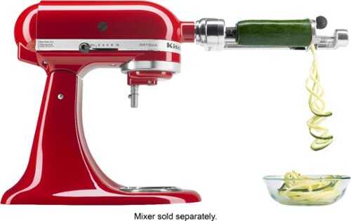 KitchenAid - KitchenAid® 5 Blade Spiralizer with Peel, Core and Slice - Metal