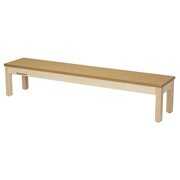 Rent to own Childcraft Wall Bench, 59-3/4 x 12 x 12 Inches