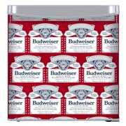 Rent to own Budweiser, 1.6 Cu. ft. Compact Refrigerator, FR103BUD, Red
