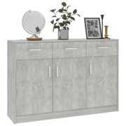 Rent to own Kepooman Modern Buffet Cabinet with 3 Doors and 3 Drawers, Storage Sideboard Cabinet for Kitchen