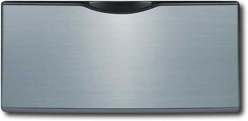 Rent to own Samsung - Washer/Dryer Laundry Pedestal with Storage Drawer - Blue Steel