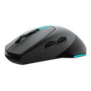 Rent to own Alienware AW610M - Mouse - optical - 7 buttons - wireless, wired - USB - Dark Side of the Moon - for XPS 8940