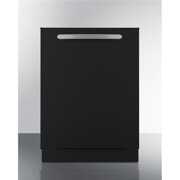 Rent to own Summit Appliance DW243BADA 24 in. Built-In Dishwasher with ADA Compliant, Black