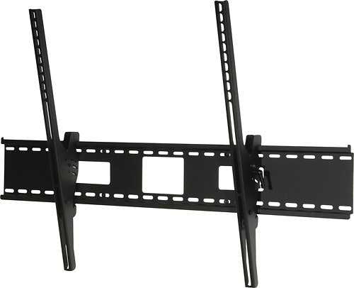 Rent to own Peerless-AV - SmartMount Tilt Display Wall Mount For Most 60" - 98" Flat Panel Displays - Semi-gloss Black