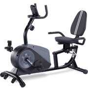 Rent to own ECHANFIT Recumbent Exercise Bike with Bluetooth Connectivity and 8 Levels of Tension, 350 lbs Maximum Weight