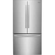 Rent to own Frigidaire GRFN2853AF Gallery Series 36 Inch Freestanding French Door Refrigerator with 28.8 cu. ft. Total Capacity, Glass Shelves, 9 cu. ft. Freezer Capacity, Internal Water Dispenser, Crisper Drawer