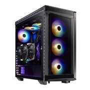 Rent to own XPG BATTLECRUISER Mid-Tower RGB Glass Panel PC Case - Black