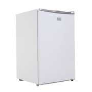 Rent to own BLACK+DECKER 4.3 Cu Feet Energy Star Mini Fridge with Freezer BCRK43W White