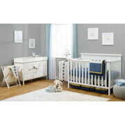 Rent to own Sorelle Berkley Elite Room In a Box, White | Crib, Dresser, and Hamper