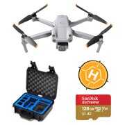 DJI Air 2S 4K Drone Bundle with Hard Case, 128GB microSD Card, Landing Pad