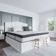 Rent to own EMMA + OLIVER 12 Inch CertiPUR-US Certified Memory Foam Pocket Spring Mattress, King Mattress in a Box