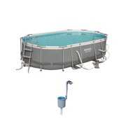 Rent to own Bestway Power Steel 16 x 10-Foot Above Ground Pool Set with w/ Surface Skimmer