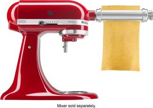 Rent to own KSMPSA Pasta Sheet Roller for Most KitchenAid Stand Mixers - Silver