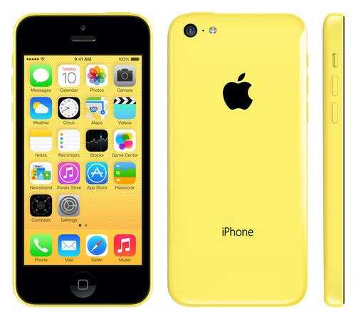 Rent to own Apple - iPhone 5c 8GB Cell Phone (Unlocked) - Yellow