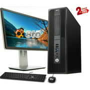 Rent to own Restored HP Z240 Workstation SFF Computer Core i5 6th 3.4GHz, 8GB Ram, 500GB HDD, 120GB M.2 SSD, New 20" LCD, Keyboard and Mouse, Wi-Fi,, Win10 Pro Desktop PC (Refurbished)