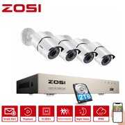 Rent to own ZOSI 8CH 5MP Lite DVR CCTV Home Security System 1080P Surveillance Camera Outdoor 2TB HDD