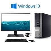 Rent to own Dell OptiPlex 7010-T Desktop PC with Intel i5 Processor, 16GB Memory, 1TB Hard Drive and Windows 11 Pro 17" LCD Monitor - Used - Like New