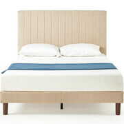 Rent to own Zinus Debi 51” Upholstered Platform Bed Frame, Queen