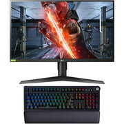 Rent to own LG 27GL850-B 27" Ultragear QHD 1ms Gaming Monitor Bundle with Gaming Keyboard