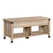 Rent to own Sauder Carson Forge Lift Top Coffee Table, Lintel Oak Finish