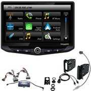 Rent to own Stinger Wrangler JK (11-18) Radio Replacement Kit- Stinger Heigh10 10" Infotainment System with Android Auto, CarPlay, Bluetooth, with Dash Kit, Interface, Dual USB Port & Antenna Adapter