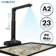 Rent to own VIISAN S21 23MP A2/A3 Book Document Camera Scanner  Large Format Overhead Multi-Language OCR