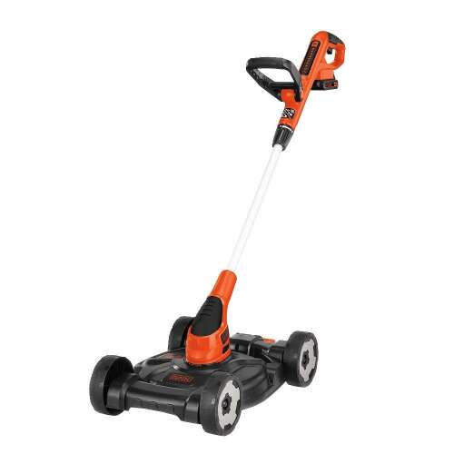 BLACK+DECKER 3-in-1 Lawn Mower, String Trimmer and Edger, 12-Inch (MTC220) 20V 3-in-1 Lawn Mower Kit