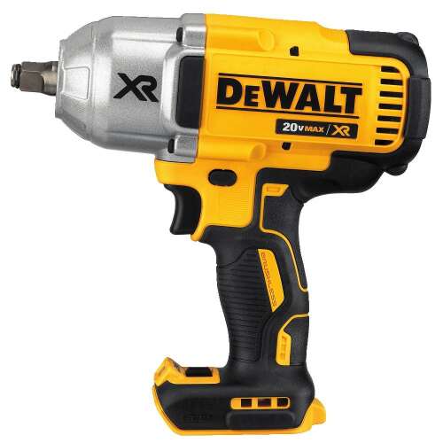 DEWALT 20V MAX XR Impact Wrench Kit, Brushless, High Torque, Hog Ring Anvil, 1/2-Inch, Tool Only (DCF899HB) , Yellow