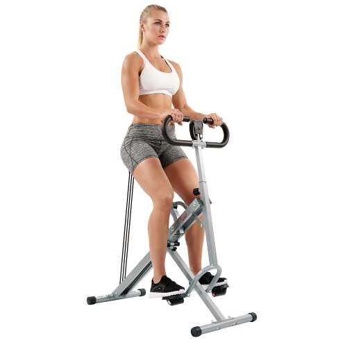 Rent to own Sunny Health & Fitness Squat Assist Row-N-Ride™ Trainer for Glutes Workout with Online Training Video