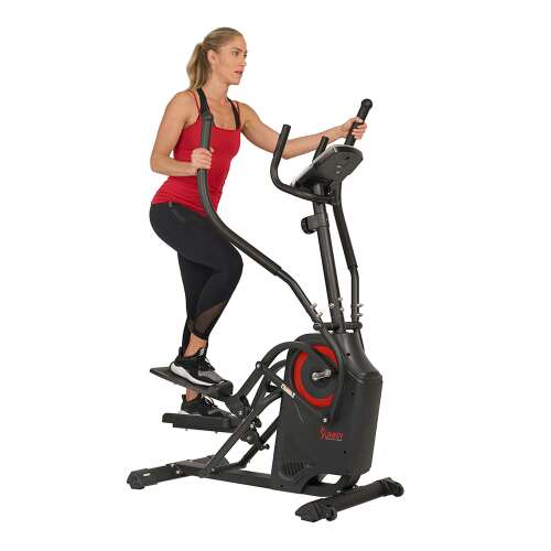Rent to own Sunny Health & Fitness Elliptical Cardio Climber Cross Trainer Machine with Stepping Motion SF-E3919