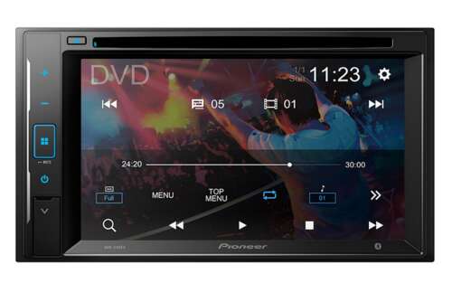 Pioneer Multimedia DVD Receiver with 6.2" WVGA Clear Resistive Display