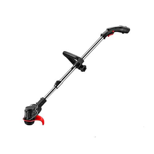 Electric Cordless String Trimmer, Portable Mini Mower Lawn Edger, Grass Trimmer Weed Eater Tool with 2 12V Lithium-ion Battery, for Patio Garden Brush Cutter