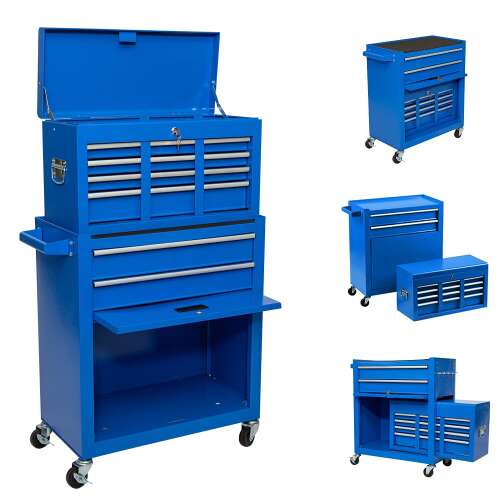 8-Drawer Tool Chest Tool Box,High Capacity Rolling Tool Chest Tool